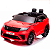 Carrinho Elétrico Infantil Range Rover Velar Vermelho Com Led Luzes MP3 Farol SD Controle Remoto - Imagem 2