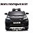 Carrinho Elétrico Infantil Land Range Rover Velar Preto Com Led Luzes MP3 Farol SD Controle Remoto - Imagem 4
