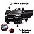 Carrinho Elétrico Infantil Land Range Rover Velar Preto Com Led Luzes MP3 Farol SD Controle Remoto - Imagem 5