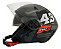 Capacete Para Moto Aberto Fw3 X Open Up 43 Com Óculos Fume - Imagem 3