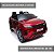 Carrinho Elétrico Land Rover Evoque Vermelho Infantil 12V Com Controle Remoto Faróis de Led Som Usb Mp3 Carro BW128 - Imagem 4