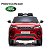Carrinho Elétrico Land Rover Evoque Vermelho Infantil 12V Com Controle Remoto Faróis de Led Som Usb Mp3 Carro BW128 - Imagem 5