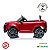 Carrinho Elétrico Land Rover Evoque Vermelho Infantil 12V Com Controle Remoto Faróis de Led Som Usb Mp3 Carro BW128 - Imagem 9