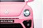 Carrinho Elétrico Infantil Feminino Beetle Dune Fusca Rosa 6v Com Led Som Luz - Imagem 4