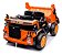 Carrinho Elétrico Infantil Mini Caminhão Com Caçamba 12v Laranja Importway Suporte Até 30kg Controle Remoto - Imagem 1