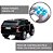 Carrinho Elétrico Infantil Land Rover Tração 4x4 Com Multimídia MP5 Som E 2 Lugares Preto - Imagem 4