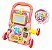 Andador Empurrador Equilibrio Infantil Didático Rosa Importway Brinquedos Removivéis Com Som - Imagem 1