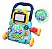 Andador Equilibrio Infantil Didático Azul Brinquedos Removíveis Com Som Empurrador Importway - Imagem 1