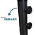 Ombrelone Suspenso Azul com Base 2,45M Importway Com Capa Cobertura 3M Proteção UV Praia Piscina Área Externa Garden - Imagem 4