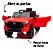 Carrinho Elétrico Infantil Caminhonete Toyota Tundra 12v Vermelho Com Som Mp3 USB Bluetooth Controle Remoto Farol - Imagem 6