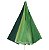 Guarda-Sol FPS 70 Em Aço Pintado 1,80m Poliéster Com Silvercoating Grande com 2 Banquetas De Alumínio Dobrável Verde Mor - Imagem 7