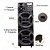 Caixa de Som Amplificada ACA 1402 Titan Black Função Karoke Microfone Bluetooth 1400WRMS Função TWS - Imagem 3