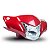 Farol Completo Com Carenagens Laterais Biz 110 Vermelho Perolizado - 2019/2020 - Foco Sportive - Imagem 1