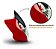 Farol Completo Com Carenagens Laterais Titan 150 Vermelho - 2010 - Foco Sportive - Imagem 5