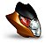 Farol Completo Com Carenagens Laterais Titan 150 Laranja Metálico - 2010 - Foco Sportive - Imagem 1