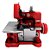 Máquina de Costura Vermelha Overloque Overlock Semi Industrial Chinesinha 3 Fios com Motor Acoplado Importway 110v - Imagem 1