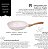 Frigideira Antiaderente Indução/Gás Mimo Style Cabo Soft Touch Cook Style Revestida em Cerâmica Cor Marmol Vanilla 24cm - Imagem 6