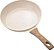 Frigideira Antiaderente Mimo Style Estrutura Alumínio Revestida Cerâmica Cabo Soft-Touch Gás/Indução Marmol Vanilla 26cm - Imagem 2