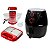 Kit Cozinha Sem Óleo Fritadeira Elétrica Air Fryer + Sanduicheira Grill + Pipoqueira Elétrica Lanche Com Praticidade - Imagem 1