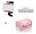 Cadeirinha De Alimentação Infantil Portátil Voyage Cake Rosa - Imagem 2