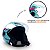 Capacete Aberto X Open Speed Azul Claro FW3 Com Viseira Cristal 2mm Super Resistente - Imagem 4