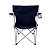2 Cadeiras Azul Praia Pesca Camping Com Apoio para Latinha Suporta 95kg Material Resistente Marca Nautika - Imagem 5