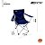 2 Cadeiras Azul Praia Pesca Camping Com Apoio para Latinha Suporta 95kg Material Resistente Marca Nautika - Imagem 2