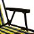 Kit Praia 2 Cadeiras Praia Alta Camping Xadrez Marine + Guarda-Sol FPS 70 Em Aço Pintado 1,80m Poliéster Com Silvercoating Grande - Imagem 8