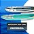 Prancha Stand Up Paddle Inflável Cinza Com 9 Acessórios Inclusos - Imagem 8