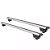 2 Suporte de Bike Pesio + Travessas Alumínio Farad Rack Teto Bagageiro Fixação BM05 Capacidade 100kg Antifurto - Imagem 10