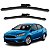 Palheta Automotiva Para Focus Hatch Sedan 2008 até 2023 Limpador de Para-brisas Dias De Chuva - Imagem 1