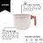 Mimo Style Leiteira 1.5L Cook Marmol + Mimo Style Frigideira 20cm 1.05L Cook Marmol - Imagem 8