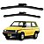 Palheta 15" Automotiva BR 800 1989 até 1991 Limpador de Para-brisa - Imagem 1