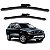 Palheta Automotiva 24" 21" Limpadores de Para-brisas XC90 2004 até 2016 - Imagem 3