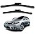 Palheta Automotiva Civic 2007 até 2021 Limpa Para-brisas Dias de Chuva - Imagem 1
