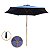 Ombrelone Central em Madeira 3m Camping Piscina Importway Azul Resistente Gigante Proteção UV - Imagem 1