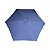 Ombrelone Central em Madeira 3m Camping Piscina Importway Azul Resistente Gigante Proteção UV - Imagem 2