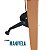 Ombrelone Lateral Estrutura Madeira Tecido Poliester 3m Branco Manivela Gigante Proteção UV Camping Praia Jardim PIscina - Imagem 8