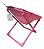 Cadeira Infantil de Praia Camping Vaquinha Rosa Bebês Crianças Suporta Até 25Kg Retrátil Importway - Imagem 5