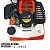 Motocultivador Gasolina Profissional Potente 52cc 2,2hp Importway Profundidade de Trabalho 10~15cm - Imagem 5