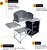 Mesa Portátil Armário Serena + Fogareiro Frontier 3 em 1 NTK para camping e pesca - Nautika NTK - Imagem 4