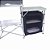 Mesa Portátil Armário Serena + Fogareiro Frontier Preto NTK para camping e pesca - Nautika NTK - Imagem 9