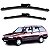 Palheta Automotiva Elba 1986 até 1997 Limpa Parabrisas Sujeira Poeira - Imagem 2
