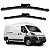 Palheta Automotiva Ducato 1998 até 2021 22" e 26" Limpa Parabrisas Proteção Chuva - Imagem 1