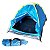 Barraca Camping Para 3 Pessoas Importway + Colchão de Ar Inflável Camping Piscina Solteiro Mor Aveludado com Fole - Imagem 2