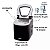 Máquina de Gelo Amvox AMG 113 220v 1400w Gelo em 10 min Capacidade 13 kg/24 horas 2 Opções de Tamanho Gelo - Imagem 2