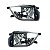 Kit Farol de Milha Friso Cromado Gol e Voyage 2012 2013 2014 2015 - Shocklight - Imagem 4