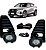 Kit Farol Milha Neblina Nissan Kicks 2021 2022 2023 2024 Led - Imagem 1