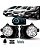 Kit Farol Milha Sem Grade Com Neblina Traseira Onix Prisma Spin 2018 e 2019 - Shocklight - Imagem 1