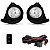 Kit Auxiliar Farol de Milha Hilux SW4 2006 até 2011 Visibilidade Segurança - Shocklight - Imagem 2